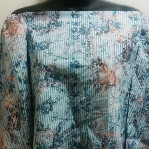 Floral Off-the-Shoulder Blouse